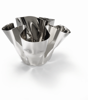 "Philippi Design Windlicht/Vase \"Margeaux\" Edelstahl Modern 105010 Top Geschenk"
