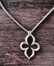 James Avery Open Cross Pendant on 16" Avery Chain PRETTY!