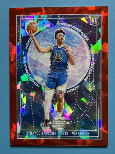 Trayce Jackson Davis 2023-24 Panini Contenders Optic 076/175 Red Ice Hoop Dreams