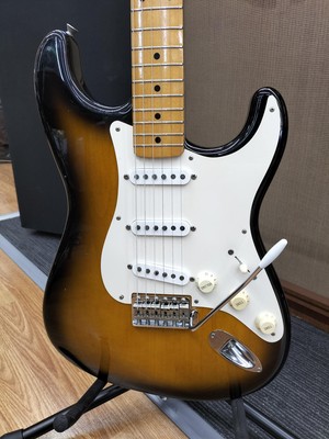 ギター Fender japan st54 1989 Fender Japan◇ST54-55/BLK/1989/丸ストリングガイド/MADE IN