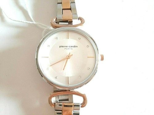 Orologio Donna Pierre Cardin Acciaio e Rosè Con Zirconi NUOVO Idea Regalo |  eBay