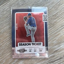 2021 Panini Contenders Optic Jacob DeGrom #28 Silver Wave Prizm