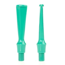 2pc 9mm Filter Mouthpiece Replacement Tobacco Pipe DIY Straight Saddle Stem Blue