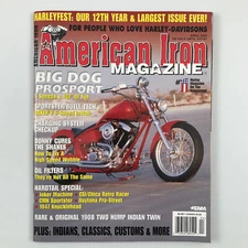 American Iron Magazine April 2001 Newsstand Edition
