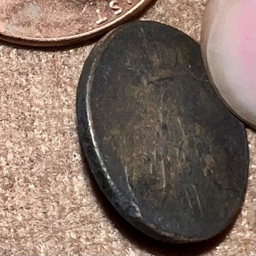 1857 Polushka OLD RUSSIAN IMPERIAL COIN ORIGINAL Alexander II Not Cleaned - Picture 4 of 4