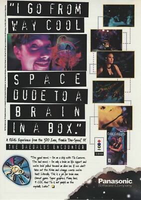 The Daedalus Encounter Print Ad/Poster Art 3DO
