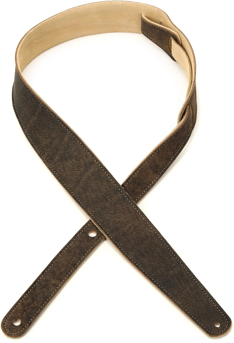 LM Products Sandstone Suede Guitar Strap Chocolate eBay