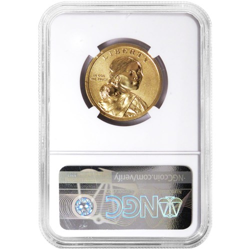 2019-P $1 American Innovation Mary Ross Coin Currency NGC SP69 Blue FR Label - Picture 2 of 2