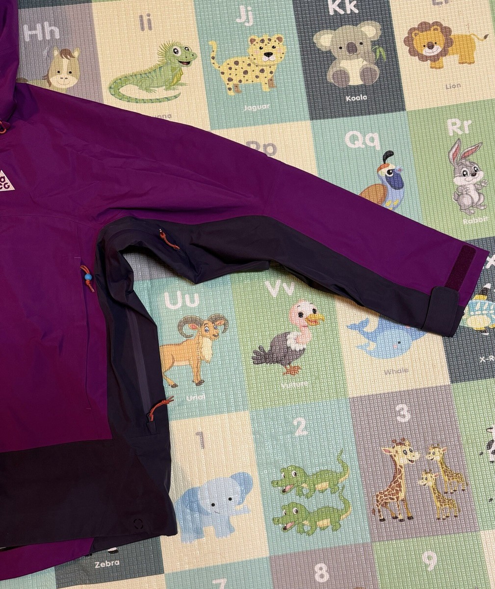 Nike ACG Gore-Tex Misery Ridge Jacket Mens Large Purple Nike ACG Gore-Tex Misery Ridge Jacket Mens Large Purple