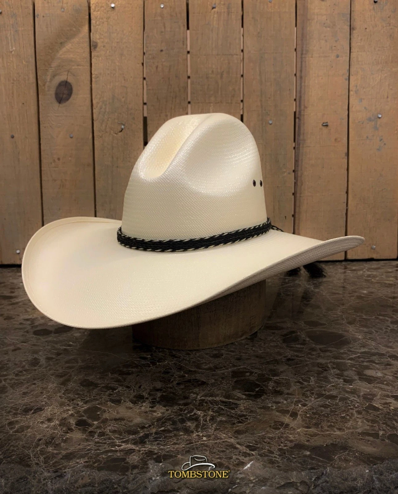 Sombrero Tombstone 30X Gus Cassidy Robavacas Style Western Cowboy Straw Hat