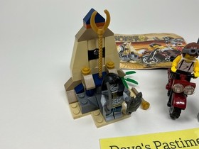 Lego Set 7306 Pharaoh's Quest Golden Staff Guardians 100% Complete