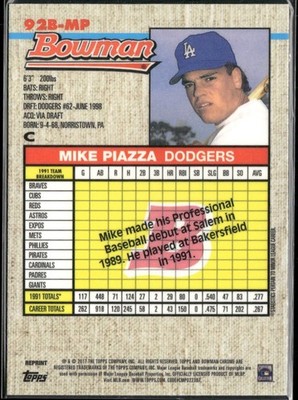 その他 92 bowman mike piazza rc GM!! 1992 Bowman Mike Piazza Rookie Card #461 PSA GEM MT 10 | eBay