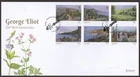 Jersey 2019 FDC George Elliot 200th Birth Anniversary