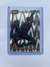 2026 Topps Chrome Marvel Comics Miles Morales Spider-Man RayWave Refractor #78