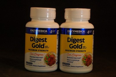 Enzymedica Digest Gold w/ATPro Maximum Strength 90x2= 180 Capsules