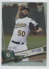 2019 Topps Big League Rainbow Foil 75/100 Mike Fiers #330 0lq5