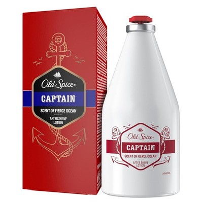 Old Spice Captain After Shave Lotion für Männer, 100ml, Frischekick nach der