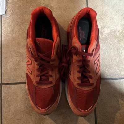 Size 10 New Balance 990v5 Made in USA Molten Lava M990MS5