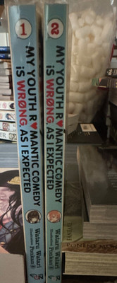 My Youth Romantic Comedy Is Wrong, As I Expected Vol 1-2 light novel by Watari