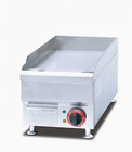 Commercial Gas Griddle Flat Top Grill LPG 300mm 15000 BTU Stainless Steel