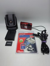 OLYMPUS Stylus Tough-3000 Water/Shockproof 12MP Red Digital W/Battery, Charger