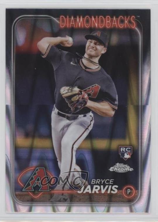 2024 Topps Chrome RayWave Refractor Bryce Jarvis #75 2y0