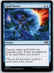 Spell Stutter 69 Common Wilds of Eldraine Magic: The Gathering