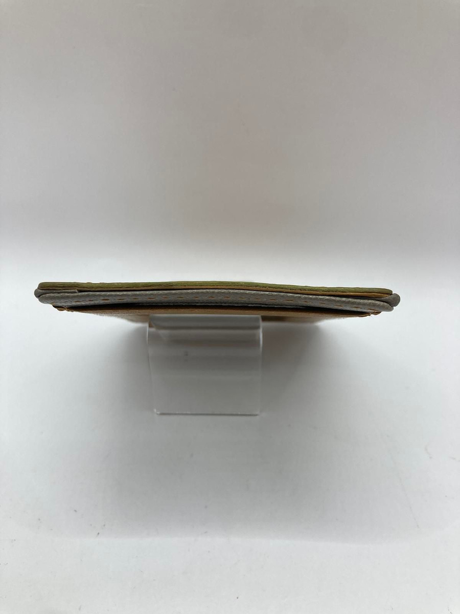 MARGARET HOWELL idea Leather Card Case Brown USED Y0315-25 MARGARET HOWELL idea Leather Card Case Brown USED Y0315-25