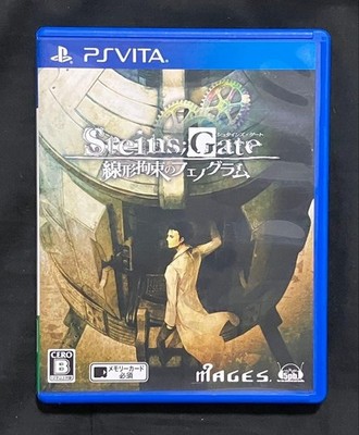 STEINS GATE Senkei Kosoku no Phenogram PS Vita 5pb Sony PlayStation Vita Japan