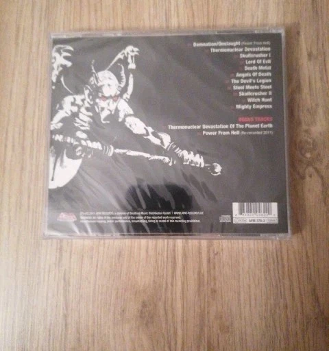 Onslaught CD "Power From Hell" Neu!Overkill,Flotsam And Jetsam,Heathen,Slipknot - Bild 4 von 4