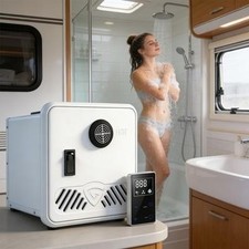 RV Tankless LPG Water Heater 15x15'' On-Demand Camper Water Heater 61000BTU