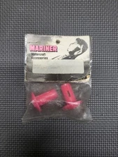 Mariner Kawasaki Jet Ski Handlebar Grip Lock Ends Pink NOS Js 300 440 550 650 Sx