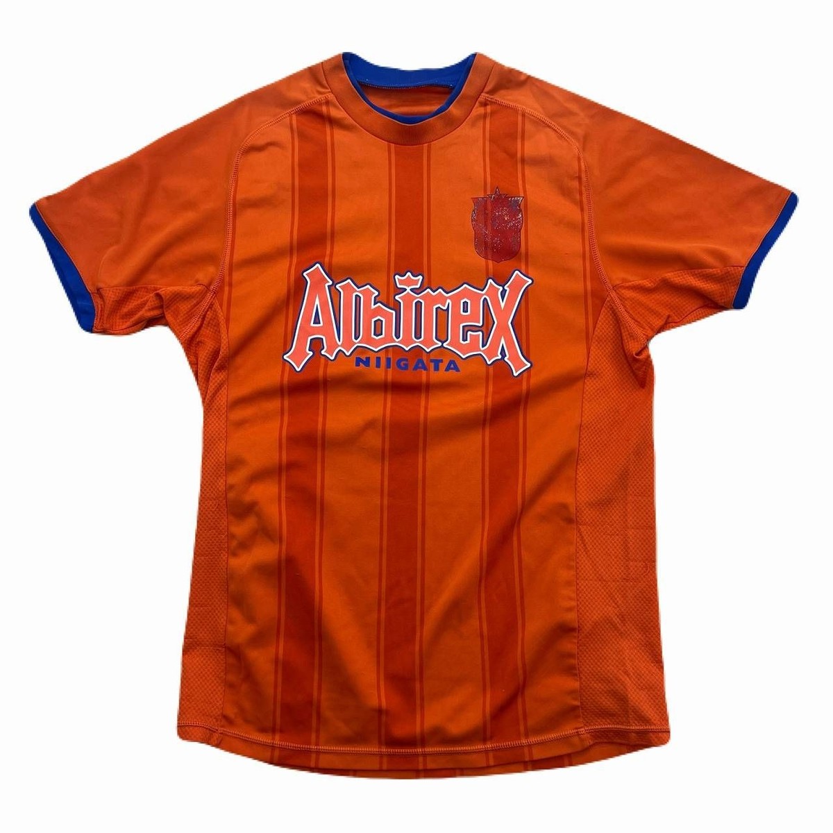 Albirex Niigata Soccer Jersey Men's M Size No 11 Takaaki Orange