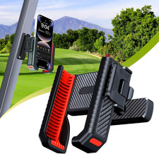 Magnetic Golf Cart Phone Holder - 360  Rotatable Mount for All Smartphones