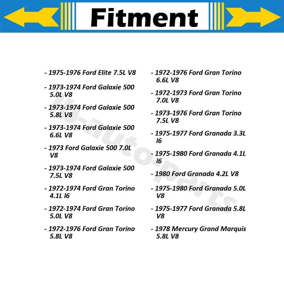 Manguera de línea de freno delantera derecha primera parada para Ford Elite 1975 1976 Foto 4 de 4