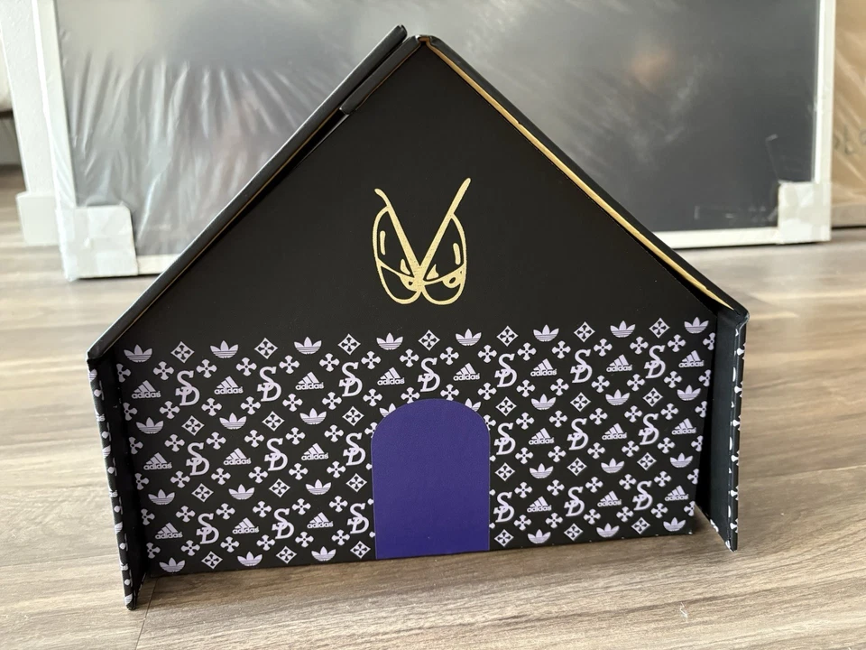SNOOP DOGG ADIDAS RARE PROMO DOGGHOUSE DISPLAY BOX DOGGYSTYLE death row records - Image 2 of 4