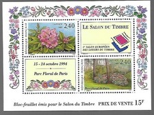 1993 Bloc feuillet salon du timbre  N° 15  NEUF **