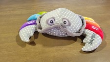 DEMDACO Love to Play Learning Colors Crab Musical Plush Toy