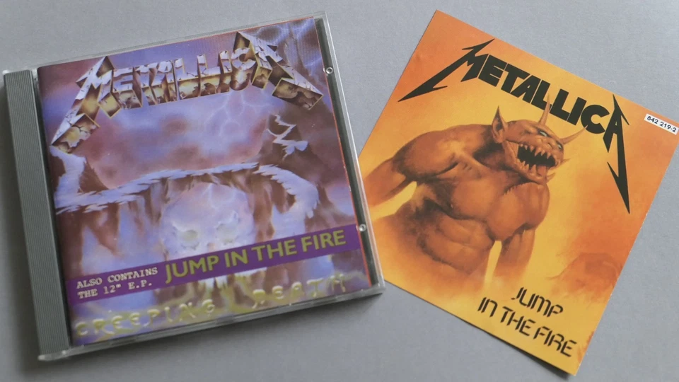 Metallica – Creeping Death / Jump In The Fire CD  Vertigo 842 219-2 D-1990 MINT- - Bild 1 von 4