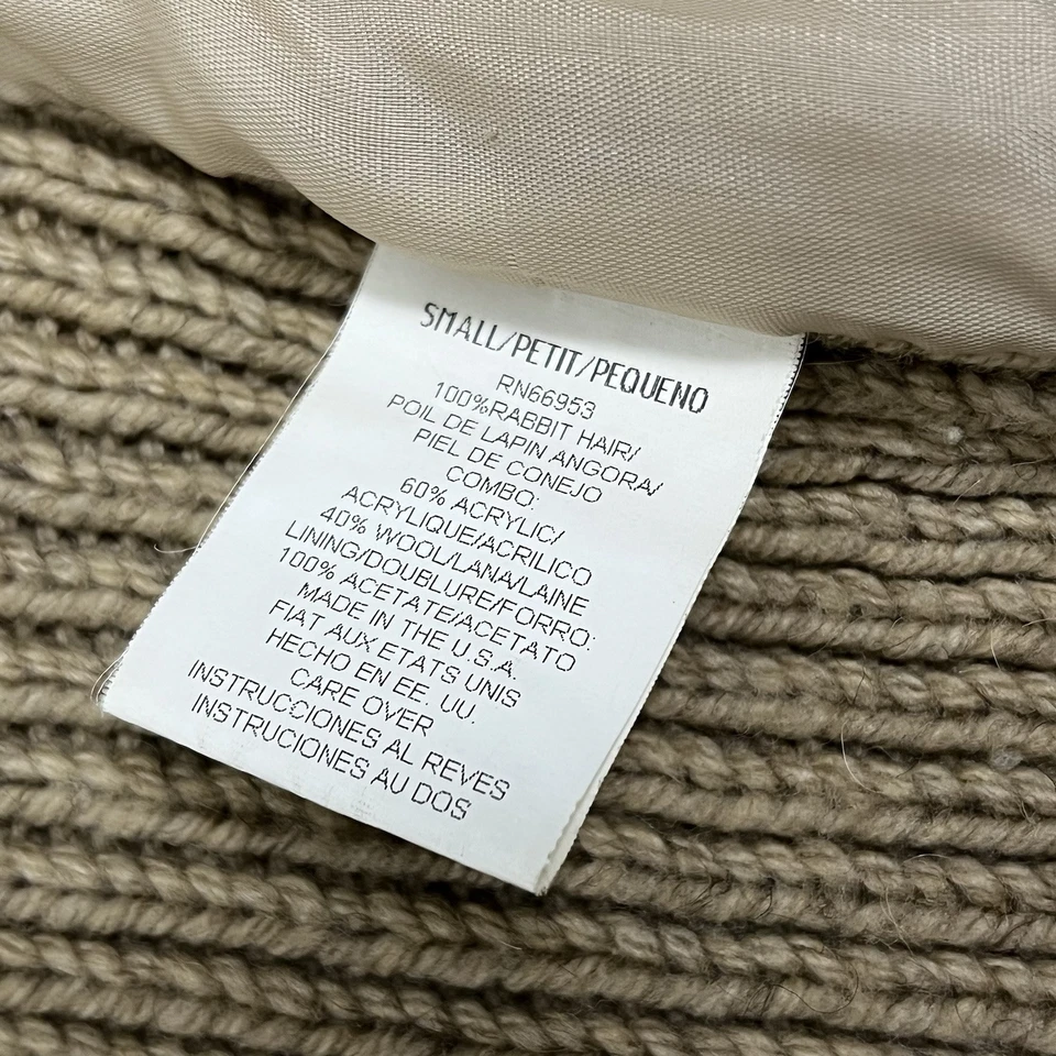 Chaleco de piel y lana vintage años 2000 Cynthia Steffe Foto 3 de 4