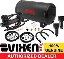 AIR SUSPENSION KIT/SYSTEM FOR TRUCK/CAR BAG/RIDE, DUAL HEAD COMPRESSOR, 6G TANK