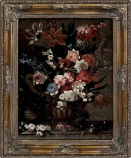 Gothic Gold 11X14 Vintage Picture Frame with Mat for 8X10 or 11 X 14 Photos, Rea