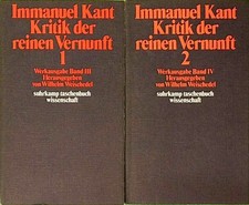 Immanuel Kant Werkausgabe Band III und IV: Kritik der reinen Vern