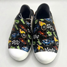 Skechers Kids Boys Guzman Steps EVA Sneakers featuring a charcoal black size 10