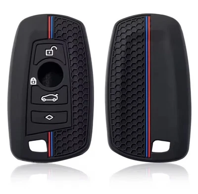 Key Fob Cover Case For BMW 1 2 3 4 5 6 7 Series X1-X7- M Sport Colours - F10 UK