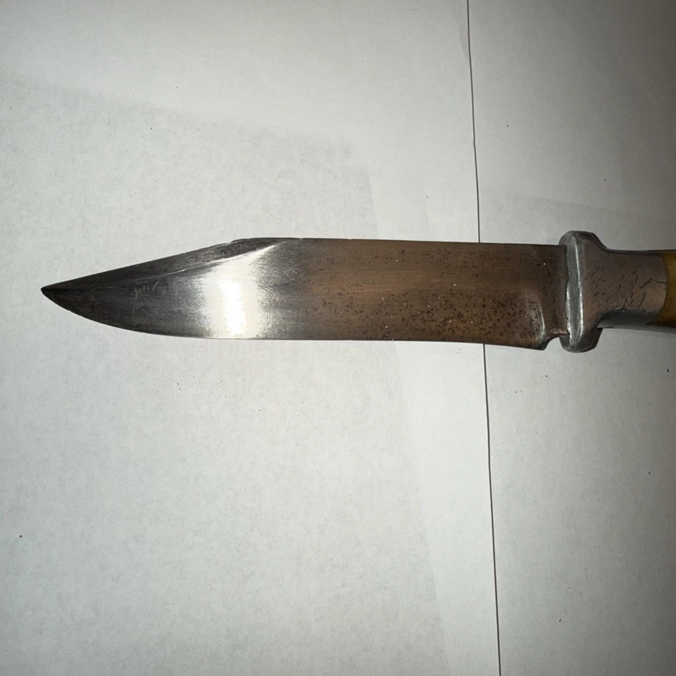 Rare! Rudy Ruana Custom Handmade Fixed Blade Bowie Knife “Knife Stamp” - Image 3 of 4