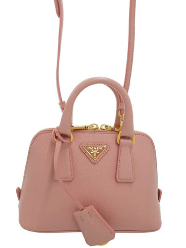 Prada Promenade bag Orchidea Saffiano leather Pink