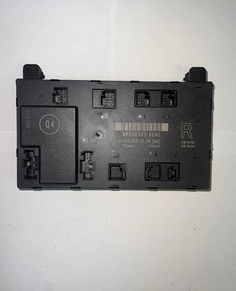03-09 Módulo de control de puerta Mercedes CLK55 AMG CLK500 A2098202226 Foto 2 de 2