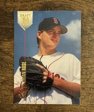 Topps Stadium Club 1994 Draft Pick Brian Rose P #35 Boston Red Sox Baseball Card