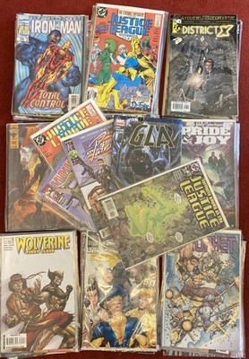 Comic Joblot bundle x 80 comics Marvel, DC, Image + + see photos 